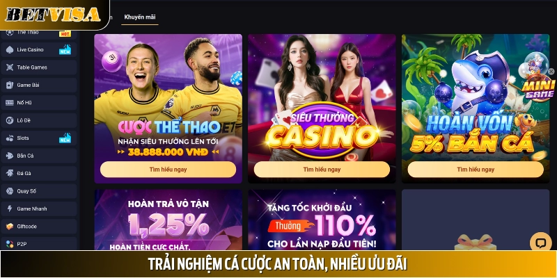 Địa chỉ cá cược uy tín, hợp pháp, an toàn