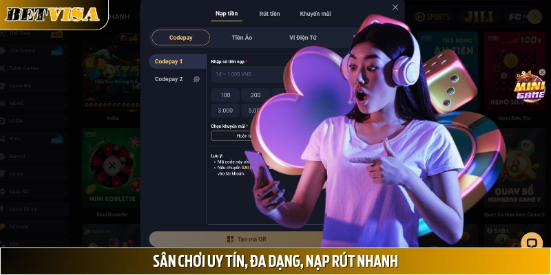 Giới thiệu kho game, giao diện dễ dùng, bảo mật an toàn