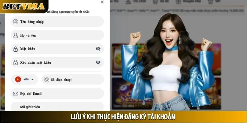 Lưu ý theo quy định hướng dẫn đăng ký